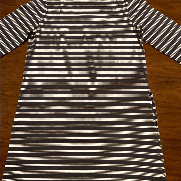 Garnet Hill Organic Cotton Boat Neck Dress - Picture 2 of 9
